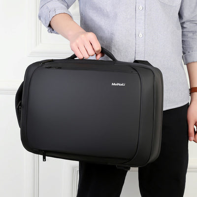 Mochila de Viaje Ejecutiva Impermeable con Puerto USB - Ideal para Trabajo y Negocios - Image 11
