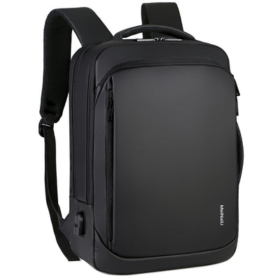 Mochila de Viaje Ejecutiva Impermeable con Puerto USB - Ideal para Trabajo y Negocios - Image 3