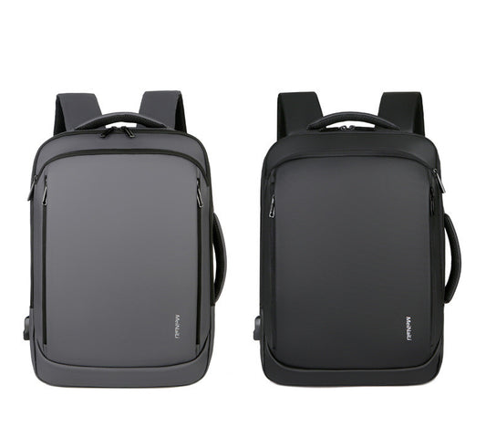 Mochila de Viaje Ejecutiva Impermeable con Puerto USB - Ideal para Trabajo y Negocios - Image 2