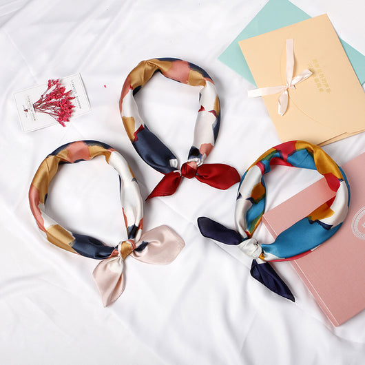 Pañuelo Cuadrado Versátil para Mujer - Turbante y Accesorio Multiuso - Image 8