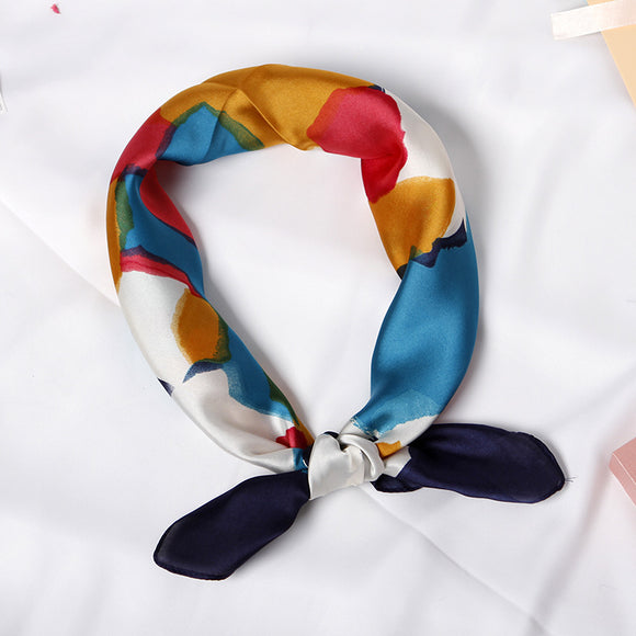Women's Versatile Square Scarf - Turban and Multi-purpose Accessory