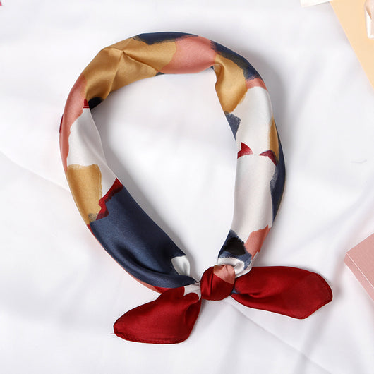 Pañuelo Cuadrado Versátil para Mujer - Turbante y Accesorio Multiuso - Image 3