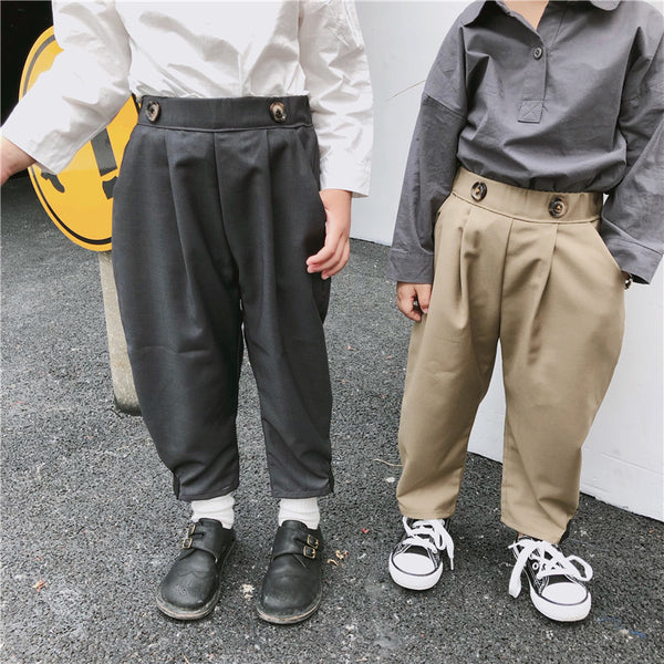 Pantalones Rectos y Tipo Zanahoria para Niños