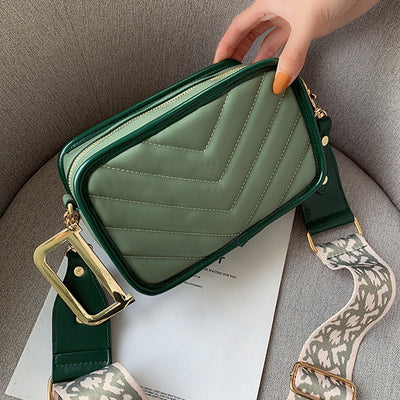 Bolso Bandolera Mujer Estilo Moderno con Correa Ancha Ajustable - Image 9