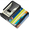 Cartera Slim Hombre con Bloqueo RFID, Monedero Minimalista para Tarjetas e ID