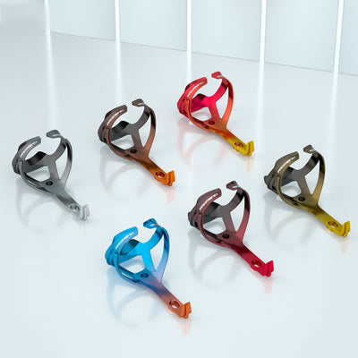 Portabidón Cromado para Bicicleta Eléctrica con Diseño Multicolor