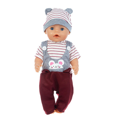 Atuendo Elegante para Muñeca con Tirantes - Image 7