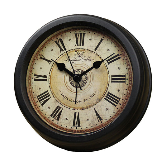 Reloj de Escritorio Retro Europeo con Alarma Silenciosa