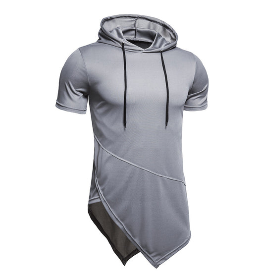 Sudadera Tipo Hoodie Casual de Manga Corta para Hombre - Image 2