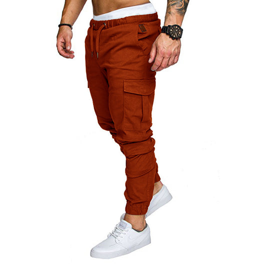 Pantalones Deportivos Holgados Elásticos Ajustables para Hombre - Image 28