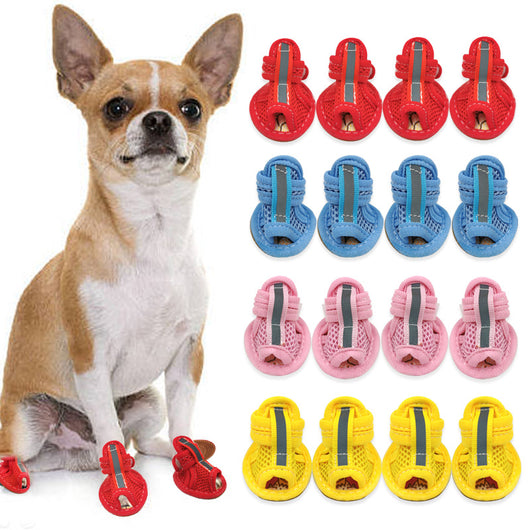 Zapatos Transpirables para Cachorros con Suela Antideslizante y Malla Reforzada