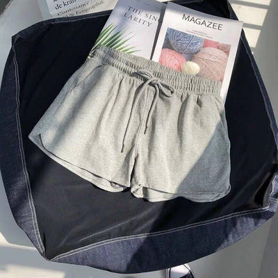 Shorts Deportivos Cintura Alta con Elástico para Mujer