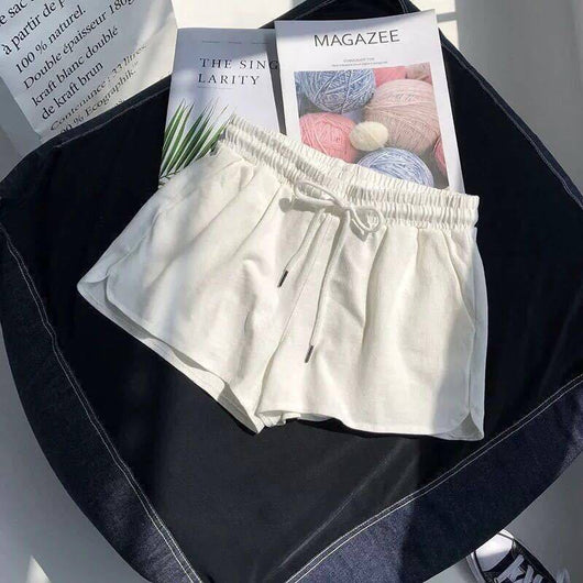 Shorts Deportivos Cintura Alta con Elástico para Mujer - Image 2