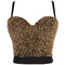 Top Deportivo con Cuentas de Diamante y Perlas Bubble