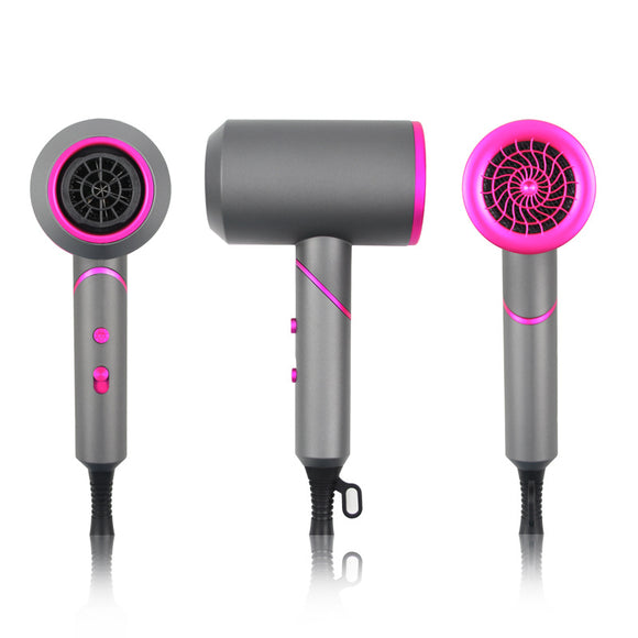 Secador de Cabello Portátil Plegable con Difusor - Aire Caliente y Frío