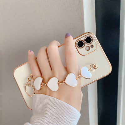 Funda para Móvil con Pulsera de Corazón y Acabado Galvanizado - Image 9