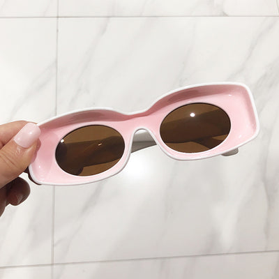 Gafas de Sol Mujer Estilo Cóncavo Minimalista - Image 3