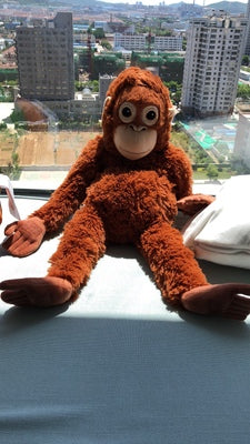 Peluche Orangután Bebé - Amiguito Reconfortante para Dormir