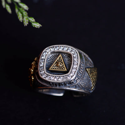 Anillo Retro Vintage para Hombre - Estilo Personalizado - Image 6