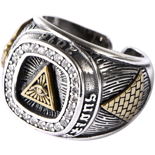 Anillo Retro Vintage para Hombre - Estilo Personalizado - Image 10