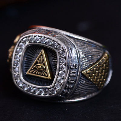 Anillo Retro Vintage para Hombre - Estilo Personalizado - Image 3