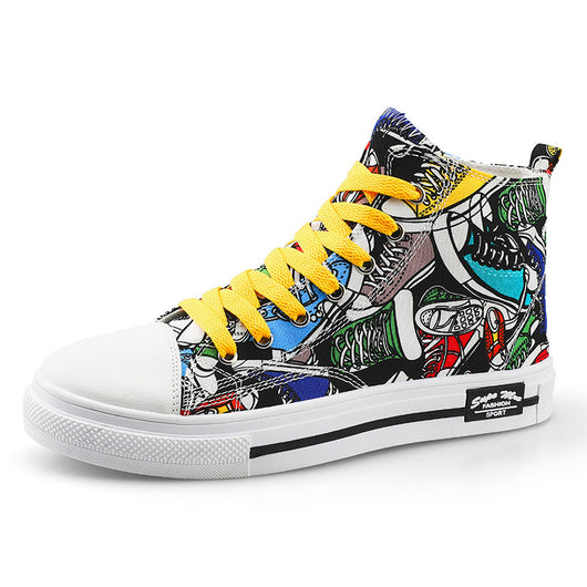 Zapatillas Altas de Lona para Niños - Image 2