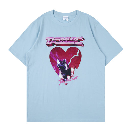 Playera Casual de Manga Corta para Parejas - Image 5