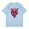 Playera Casual de Manga Corta para Parejas