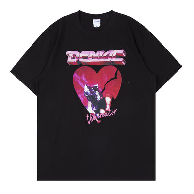 Playera Casual de Manga Corta para Parejas - Image 2