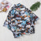 Camisa Cardigan Hanfu Hombre Estilo Trendy Manga Tres Cuartos Suelta
