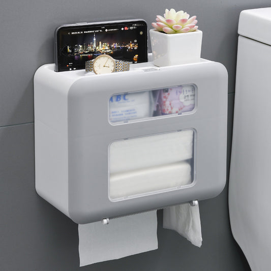 Dispensador de Pañuelos para Baño - Organizador Práctico del Hogar
