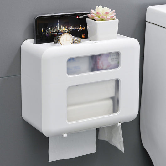 Dispensador de Pañuelos para Baño - Organizador Práctico del Hogar - Image 2