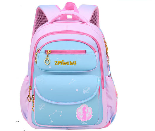 Mochila Escolar Kawaii para Niñas con Degradado de Colores - Capacidad Extra Grande para Primaria - Image 4