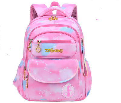 Mochila Escolar Kawaii para Niñas con Degradado de Colores - Capacidad Extra Grande para Primaria