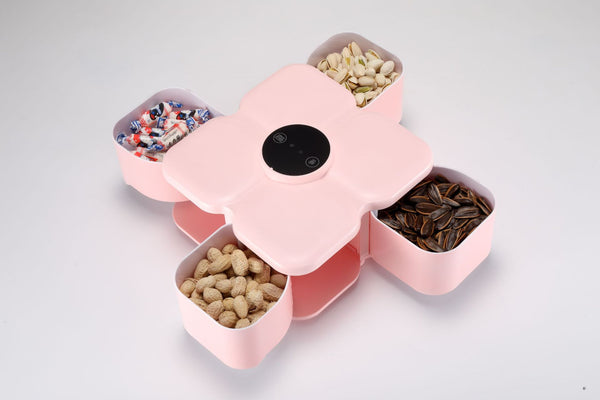 Caja Inteligente de Frutas Deshidratadas y Dulces Premium Compartimentada