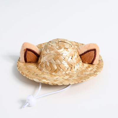 Gorro Protector Solar para Mascotas con Diseño Adorable - Rana, Zorro y Astas - Image 8