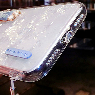 Funda iPhone de Silicona con Conejo de Cristales Brillantes Compatible con Apple - Image 9