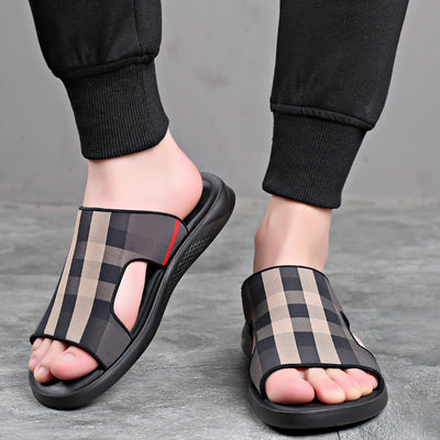 Chanclas Dual Uso Antideslizantes para Hombre - Playa e Interior