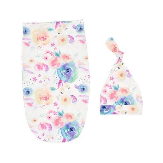 Conjunto de Saco de Dormir para Bebé Recién Nacido con Gorro Anudado - Set 2 Piezas - Image 6