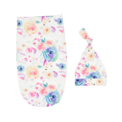 Conjunto de Saco de Dormir para Bebé Recién Nacido con Gorro Anudado - Set 2 Piezas - Image 10