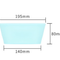 Platos Azules 250 Ml