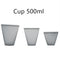 Vaso Gris 500 Ml