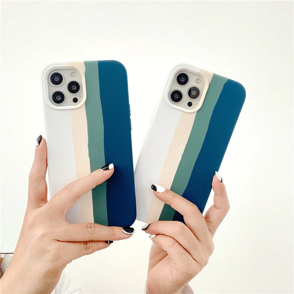 Funda de Silicona Líquida Premium para iPhone Compatible