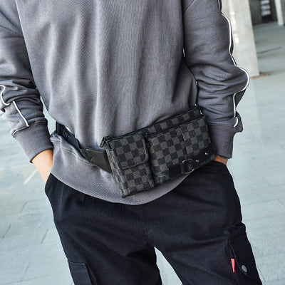 Bolsa Cruzada Hombre Estilo Coreano - Bolsa de Pecho Casual Versátil - Image 10