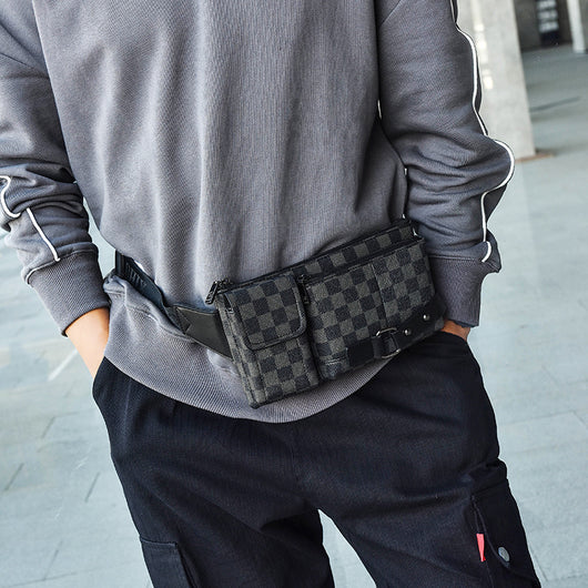 Bolsa Cruzada Hombre Estilo Coreano - Bolsa de Pecho Casual Versátil - Image 3