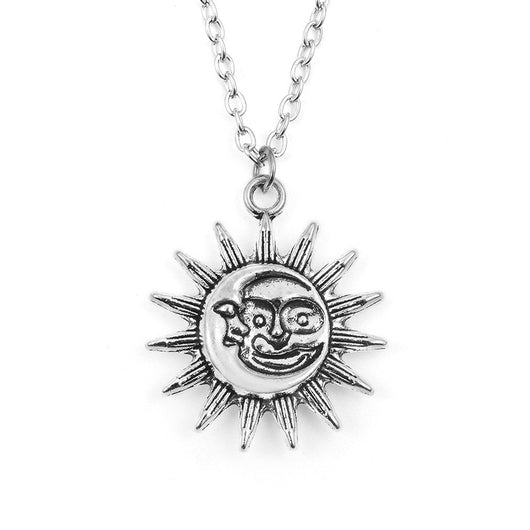 Collar de Cadena Clavícula con Cara de Sol Sonriente - Joya de Personalidad - Image 6