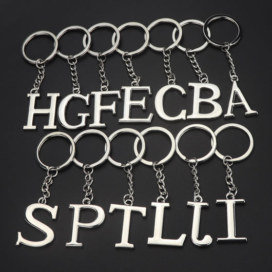 Llavero Personalizado con Letras del Abecedario - Colgante con Nombre