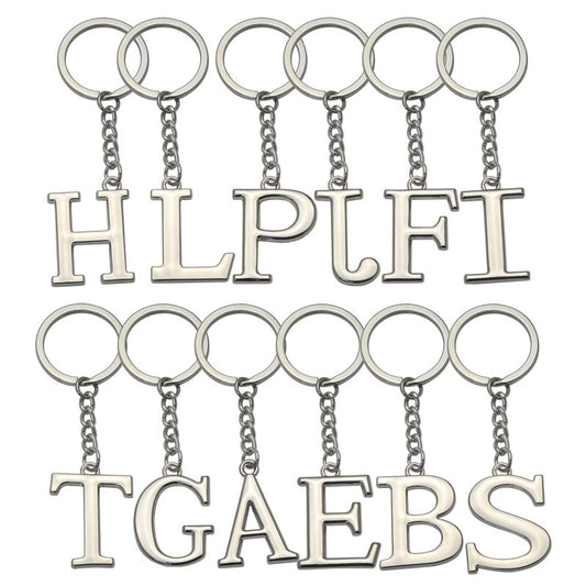 Llavero Personalizado con Letras del Abecedario - Colgante con Nombre - Image 2
