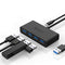 Hub USB 3.0 ORICO G11-H4 para Laptop con Cable Extensor y Puerto de Alimentación