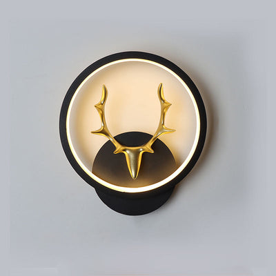 Lámpara de Pared Decorativa Cuernos de Ciervo Nordic con Control Remoto Regulable - Image 6